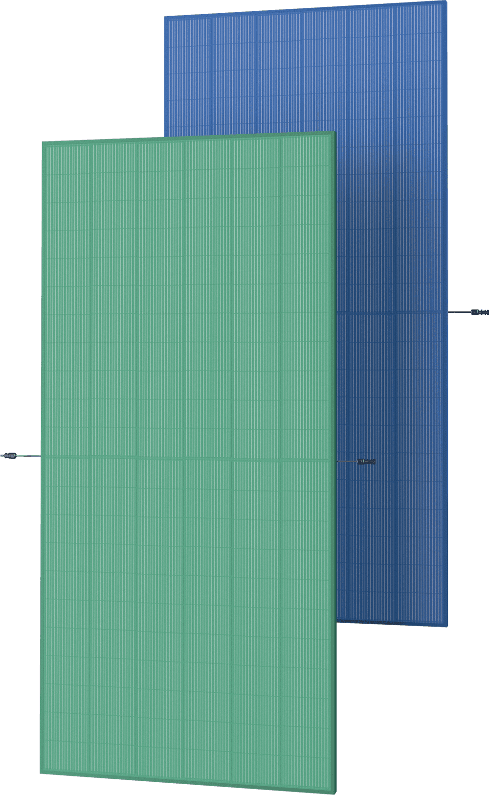 Trina Solar BIPV coloured dual glass panel — building-integrated photovoltaics