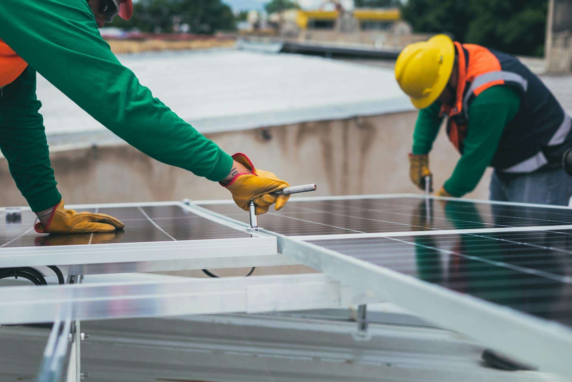 Trexon solar panel installation on a premium residential roof in Malaysia