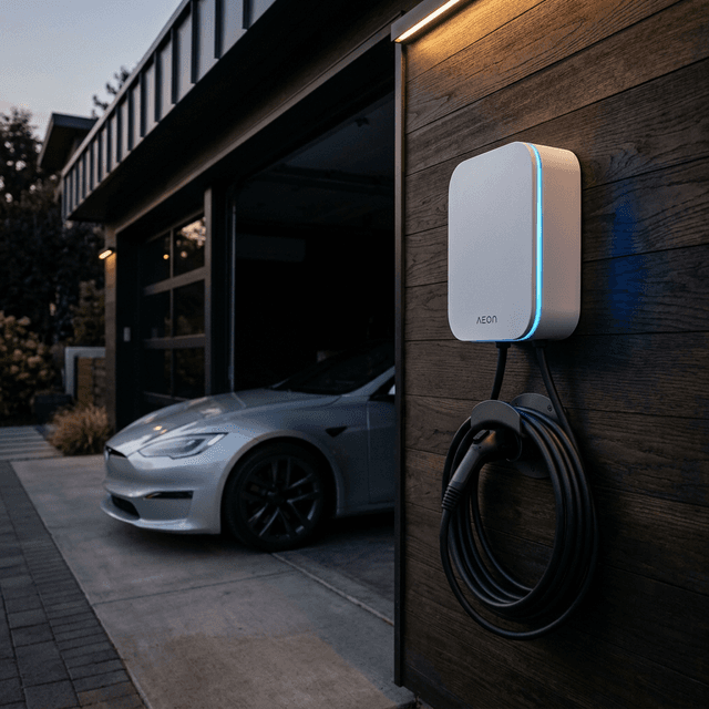Pengecas AC Rumah Robot